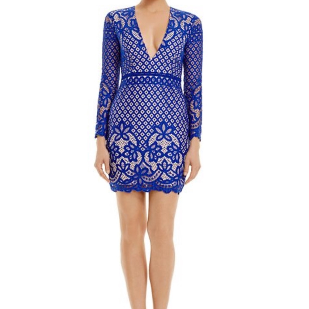 STYLESTALKER Lani Lace Mini Dress